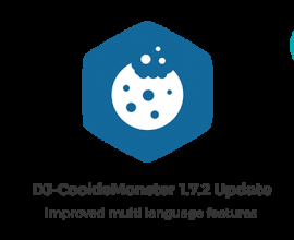 Joomla news: DJ-CookieMonster update ver. 1.7.2