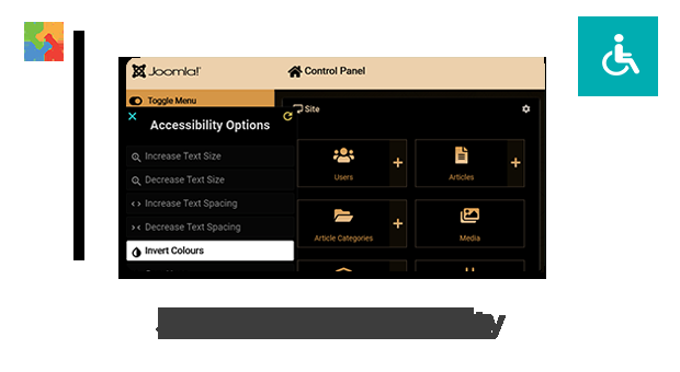 Joomla-Monster Joomla News: Discover the accessibility support in Joomla 4