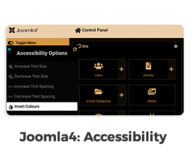 Joomla news: Discover the accessibility support in Joomla 4