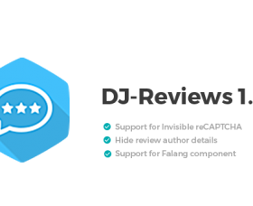 Joomla news: DJ-Reviews 1.3.4 version introduced with several changes