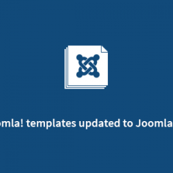 Joomla news: All templates are updated. See what changed!