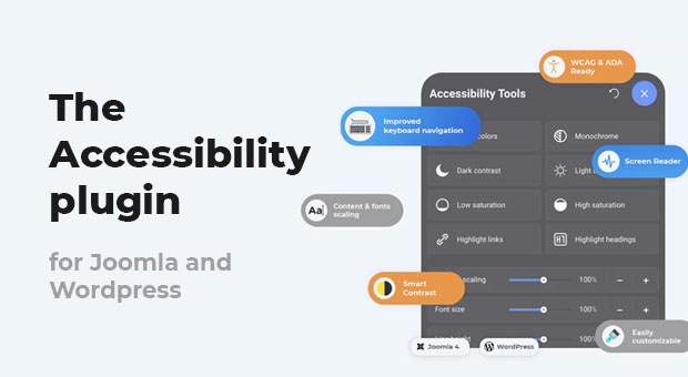 Joomla-Monster Joomla News: DJ-Accessibility plugin for Joomla and WordPress