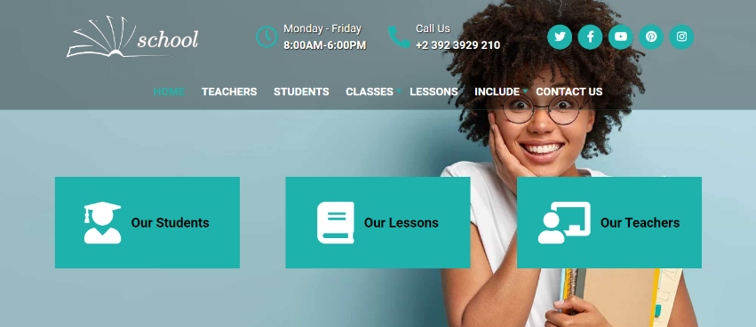 Joomla News: School Website Template