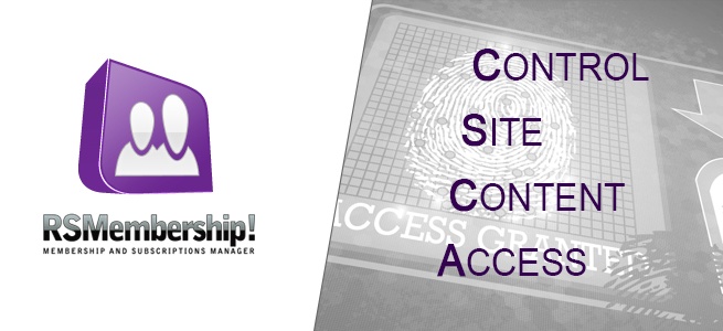 RSJoomla! Joomla News: Controlling site content access through RSMembership!