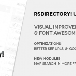 Joomla news: https://www.rsjoomla.com/blog/view/351-rsdirectory-look-and-usability-considerably-improved-check-out-version-160-.html