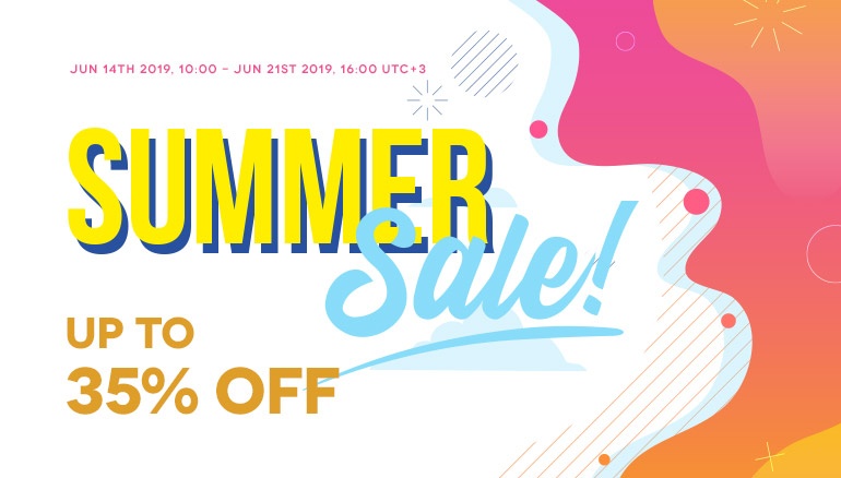 Joomla News: SUMMER SALE - up to 35% OFF