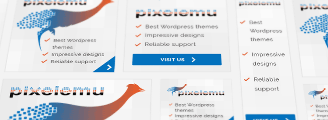 PixelEmu Wordpress News: Use well-designed affiliate banners!