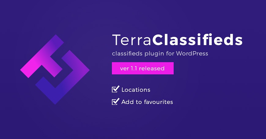 WordPress News: TerraClassifieds 1.1 version brings new great features