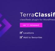 Wordpress news: TerraClassifieds 1.1 version brings new great features