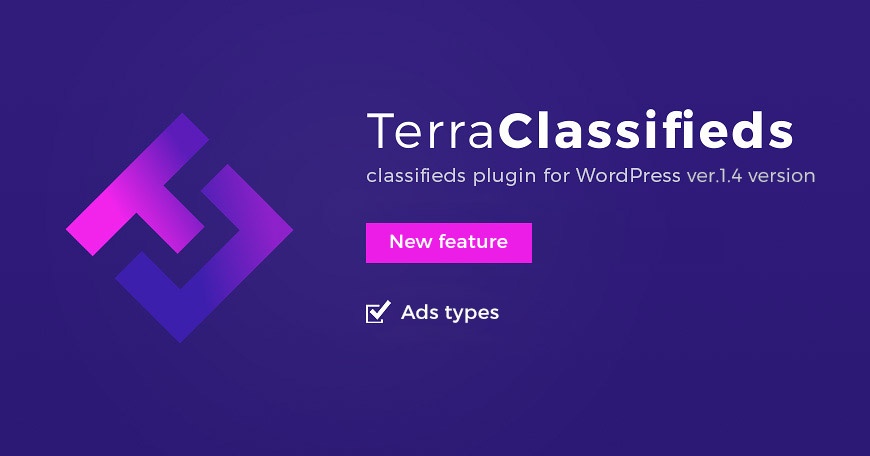 PixelEmu Wordpress News: TerraClassifieds classifieds plugin for WordPress with new feature Ads Types