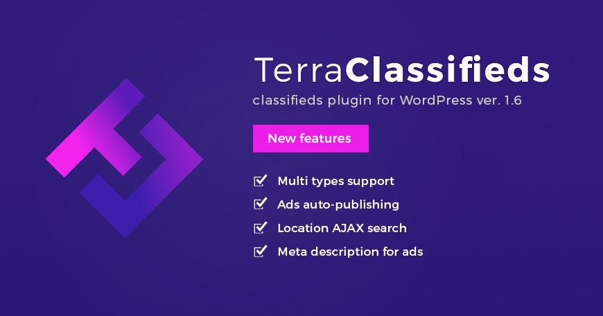 WordPress News: Update - TerraClassifieds WordPress classifieds plugin ver. 1.6.