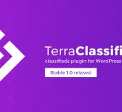 Wordpress news: TerraClassifieds Stable 1.0 released   