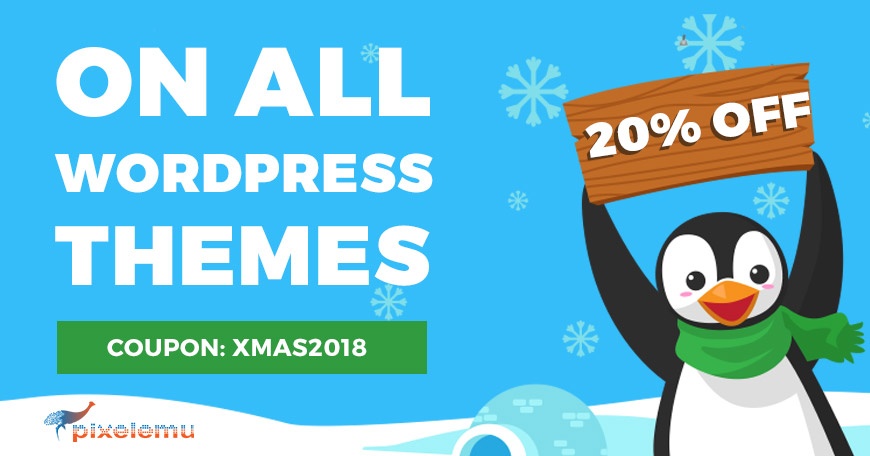 WordPress News: 2018 Christmas discount on WCAG and ADA WordPress theme