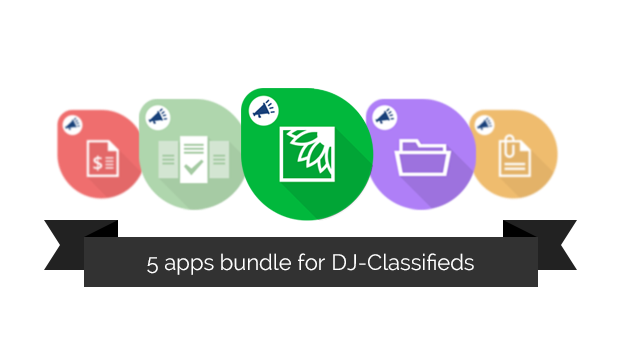 Joomla News: 5 Apps bundle for DJ-Classifieds with Private Messaging included