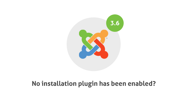 Joomla News: No installation plugin has been enabled?