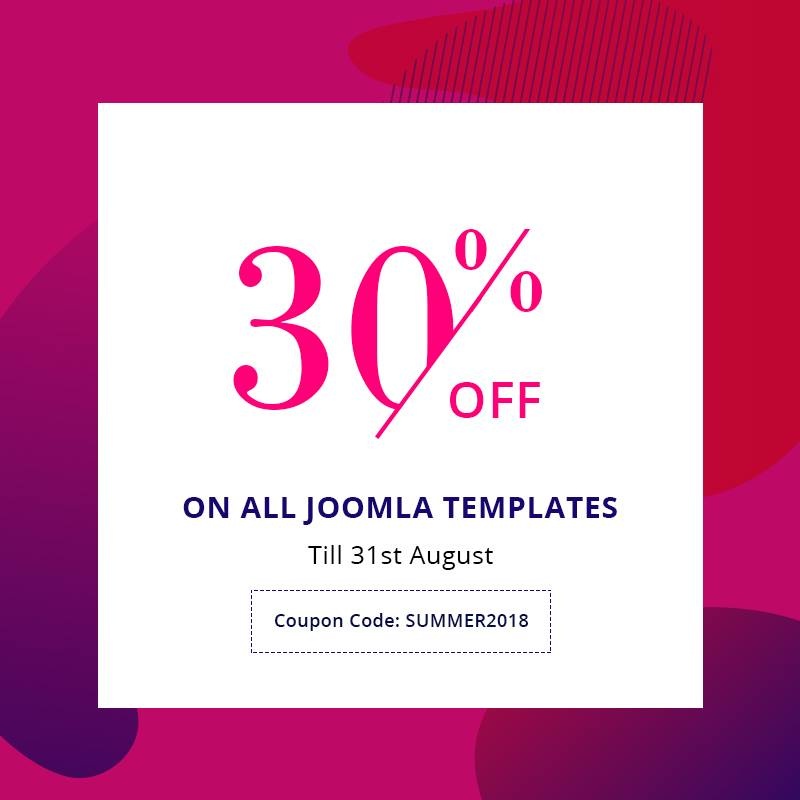 joomdev Joomla News: The Biggest Sale of the Season - Get 30% Off on all Joomla Templates