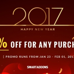 Joomla news: Lunar New Year Crazy Offer: 45% OFF Storewide