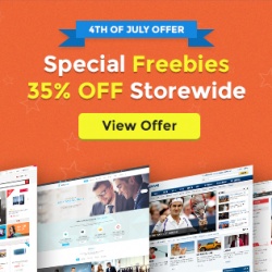 Joomla news: 35% OFF Store-wide & Weekly Freebies #4 