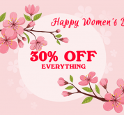 Joomla news: Happy Women's Day 2019: Enjoy 30% OFF Offer on Storewide