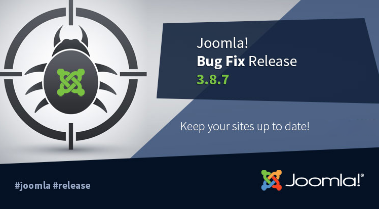 SmartAddons Joomla News: Joomla! 3.8.7 Bug Fixes Release 