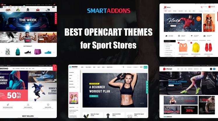 OpenCart News: 2021's Best OpenCart Themes, OpenCart Templates for Sport Stores
