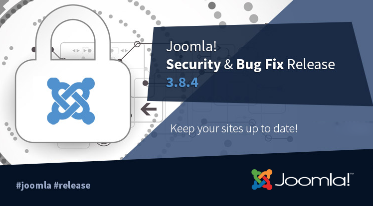 SmartAddons Joomla News: Joomla! 3.8.4 Security and Bug Fixes Release