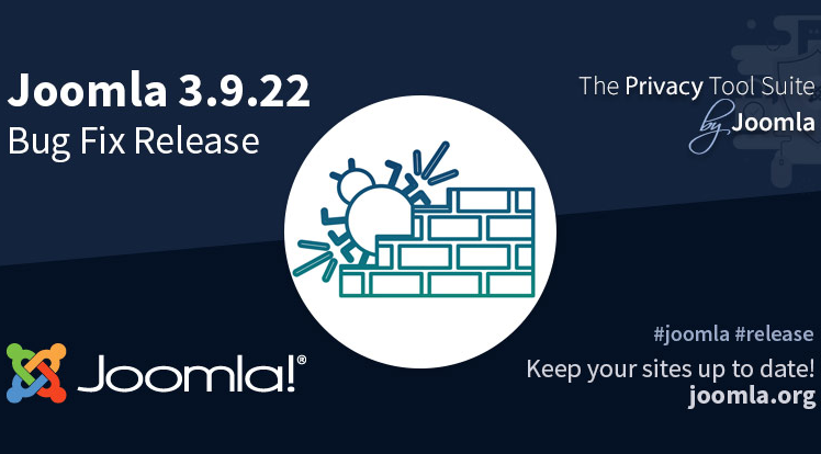 SmartAddons Joomla News: Joomla 3.9.22 Bug Fix Release