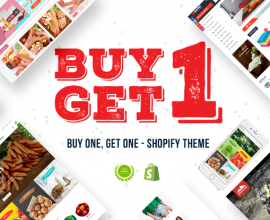 Joomla news: Easter Sale: Buy One Get One FREE on Best Shopify Themes 2019 