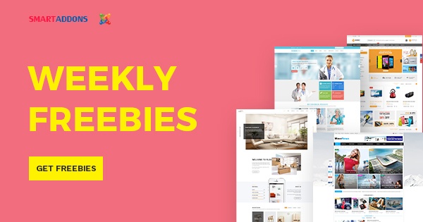 SmartAddons Joomla News: Weekly Freebies #6: 4 Trending Joomla Templates & 3 Extensions