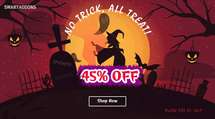 SmartAddons Joomla News: CRAZY Halloween Deal: 45% OFF for All Products & Subscriptions 