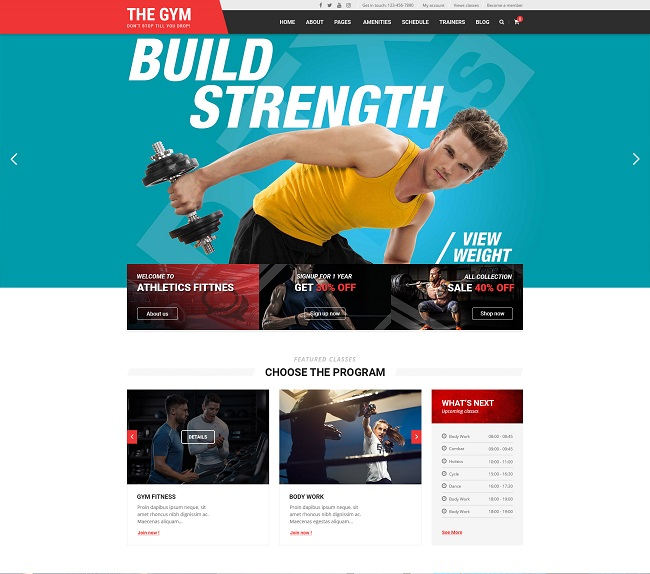 SmartAddons Joomla News: [PREVIEW] Sj The Gym - Multipurpose Gym Yoga, Fitness, Gym Personal Trainer & Gym Shop Joomla Template