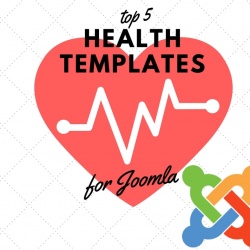 Joomla news: Top Joomla Health Templates - balanced design in balanced CMS.