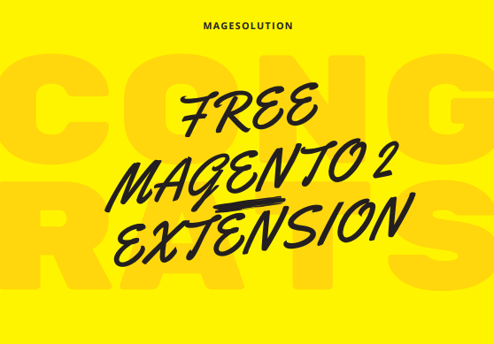 Magesolution Magento News: FREE Magento 2 Extension by Magesolution