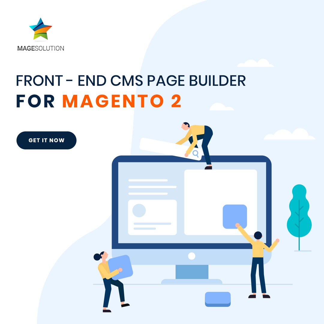 Magesolution Magento News: New Frontend CMS Page Builder Magento 2 : Empower you to create as many CMS Pages as possible