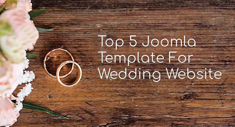 Joomla News: Top 5 Joomla Template For Wedding Website