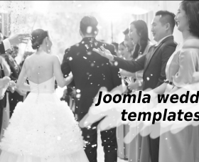 Joomla news: Joomla Wedding Template