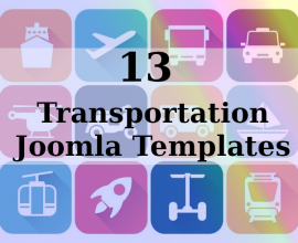 Joomla news: 13 Transportation Joomla Templates