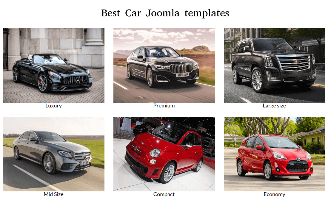 Joomla News: Best Car Joomla Templates