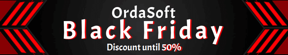 Joomla News: Black Friday with OrdaSoft: get up to 50% discount!