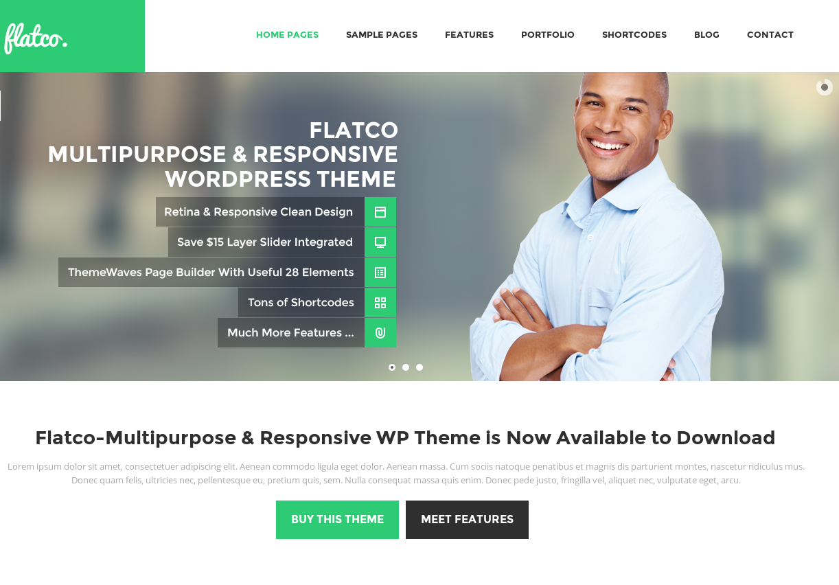 Flatco - Multipurpose & Responsive WordPress Theme