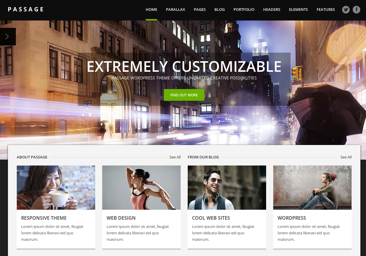 Passage - Wordpress Multi-Purpose Theme