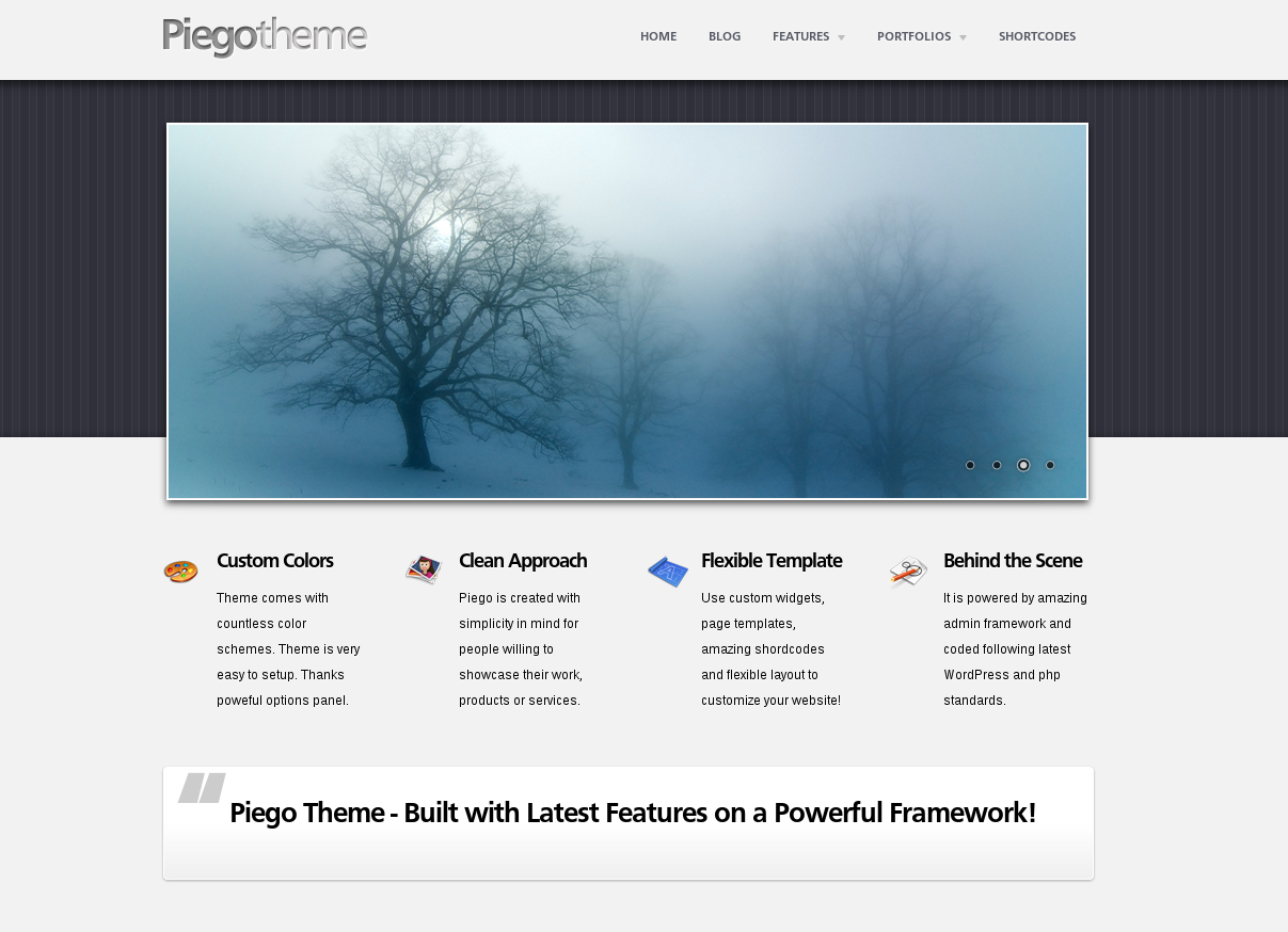 Piego Wordpress Business Theme