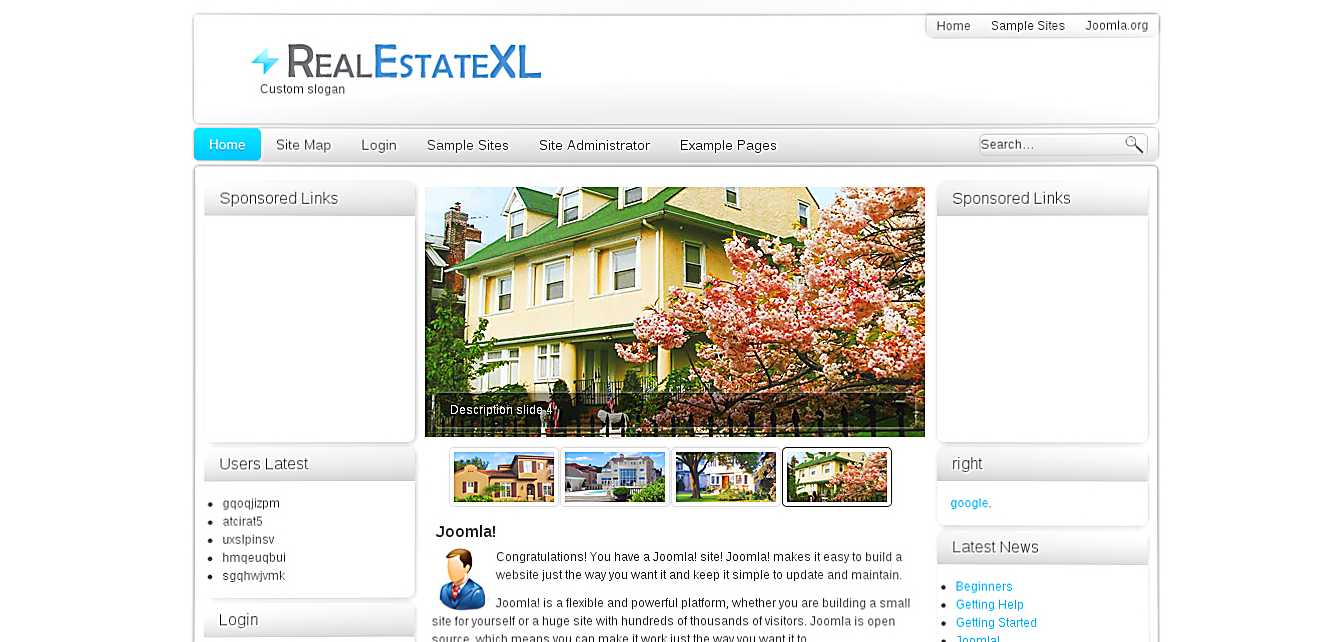 Best Real Estate Joomla Template for Free