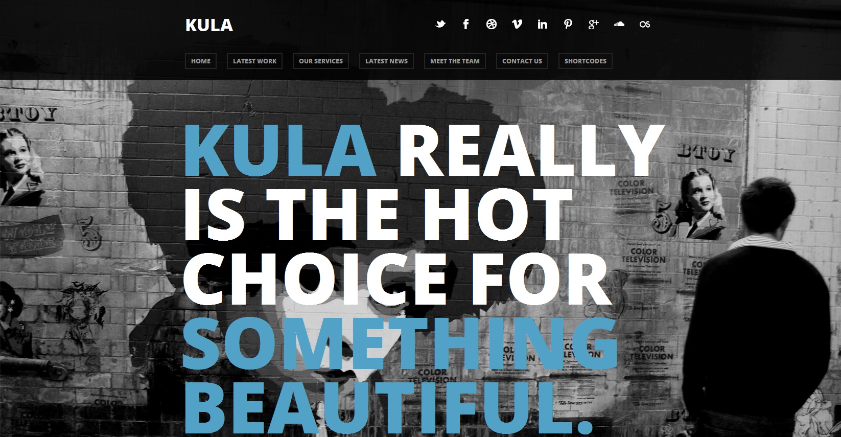 KULA - Responsive HTML5 One Page WordPress Theme