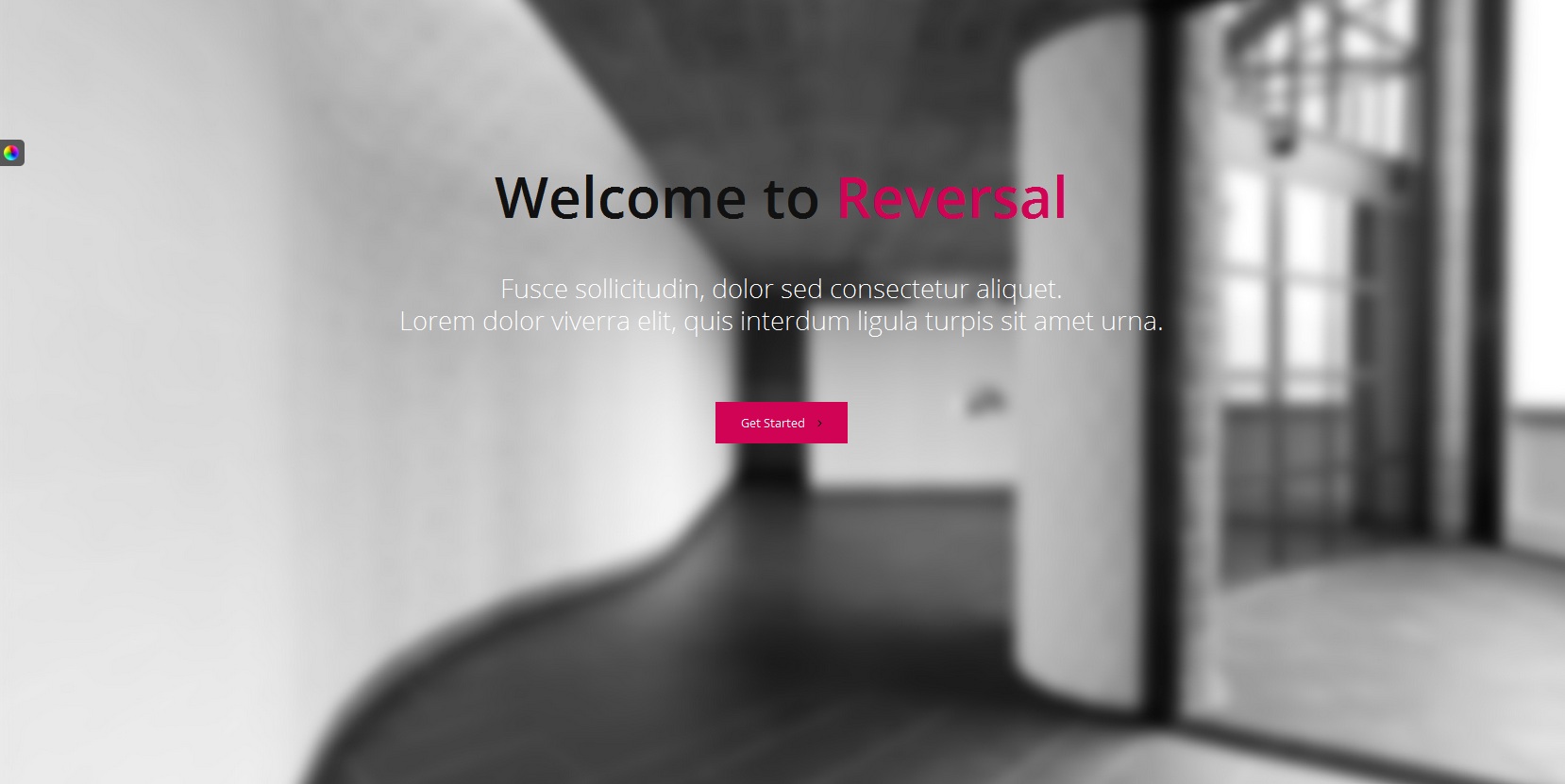 Reversal - Horizontal One Page WordPress Theme