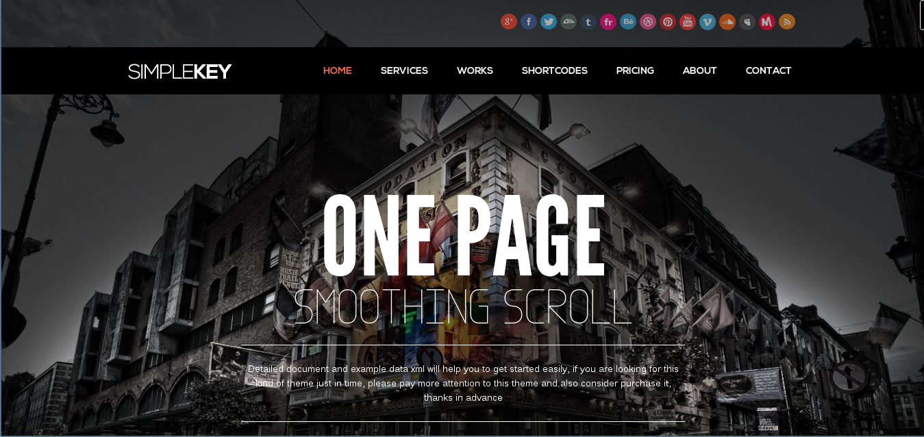 PARALLAX/SIMPLEKEY BY THEMEFOREST