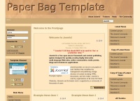 Joomla Template: FT_Paper_Bag