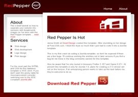 Joomla Template: RedPepper