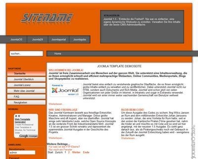 Joomla Template: NLD_042_15