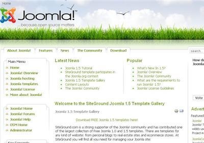 Joomla Template: siteground